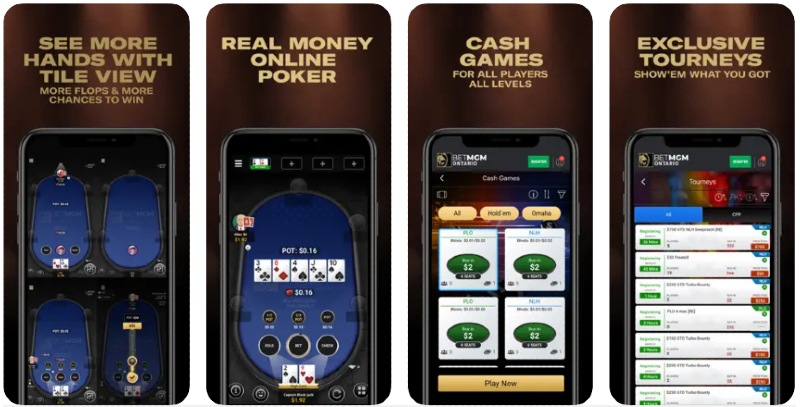 betMGM poker app
